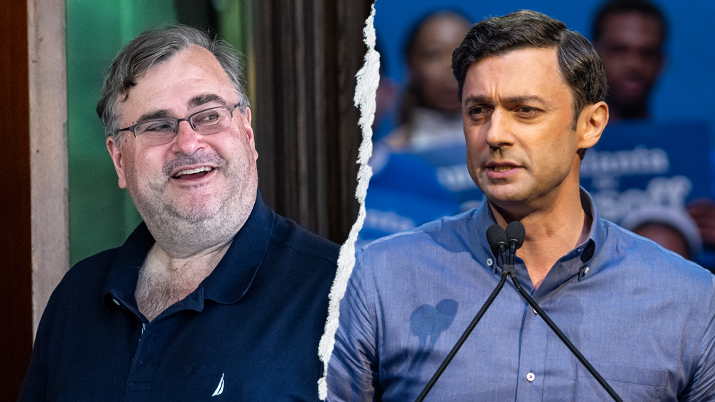 Ossoff é acusado de hipocrisia por doação de bilionário ligado a Epstein