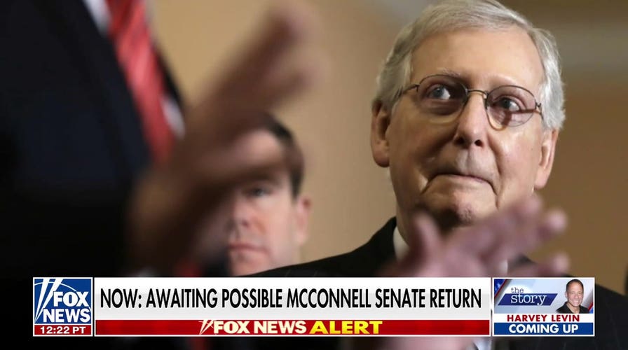 Senate back in session as questions remain over Mitch McConnell