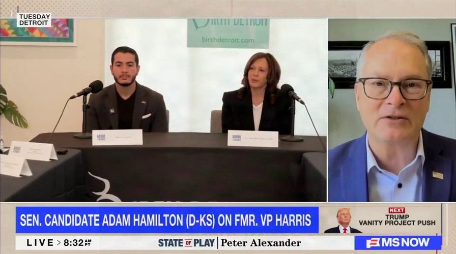 Kansas Democrat tells Kamala Harris to stay away from campaign trail