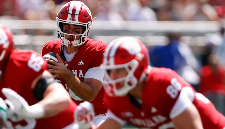 Indiana QB Josh Hoover delivers the greatest 'football guy' moment of the season so far