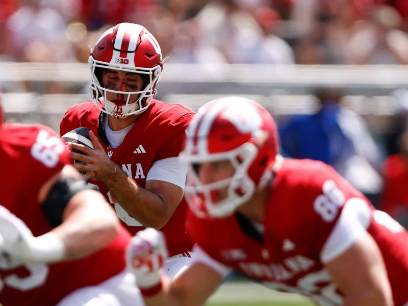 Indiana QB Josh Hoover delivers the greatest 'football guy' moment of the season so far