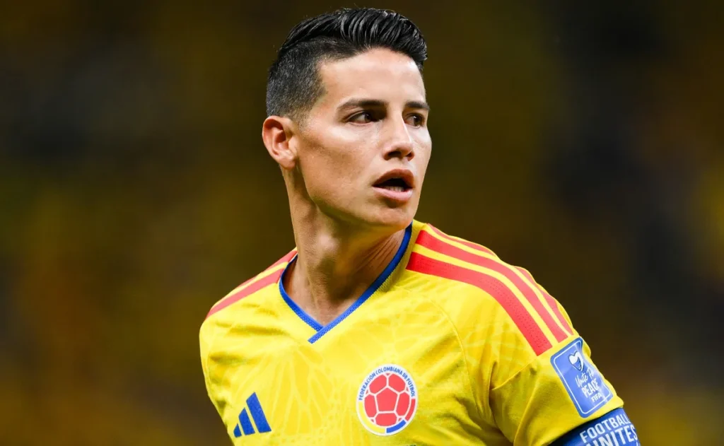 James Rodríguez anuncia aposentadoria da seleção colombiana aos 35 anos