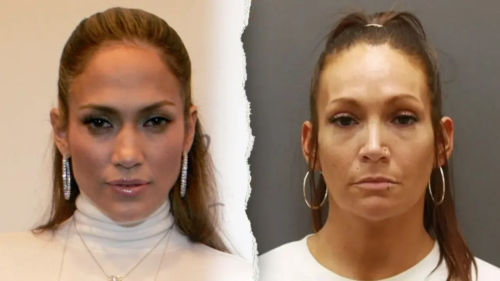 Foto de detida por furto de baterias viraliza nos EUA por semelhança com Jennifer Lopez