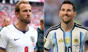 Kane relembra abraço em Messi após eliminação da Inglaterra e exalta espírito coletivo do argentino