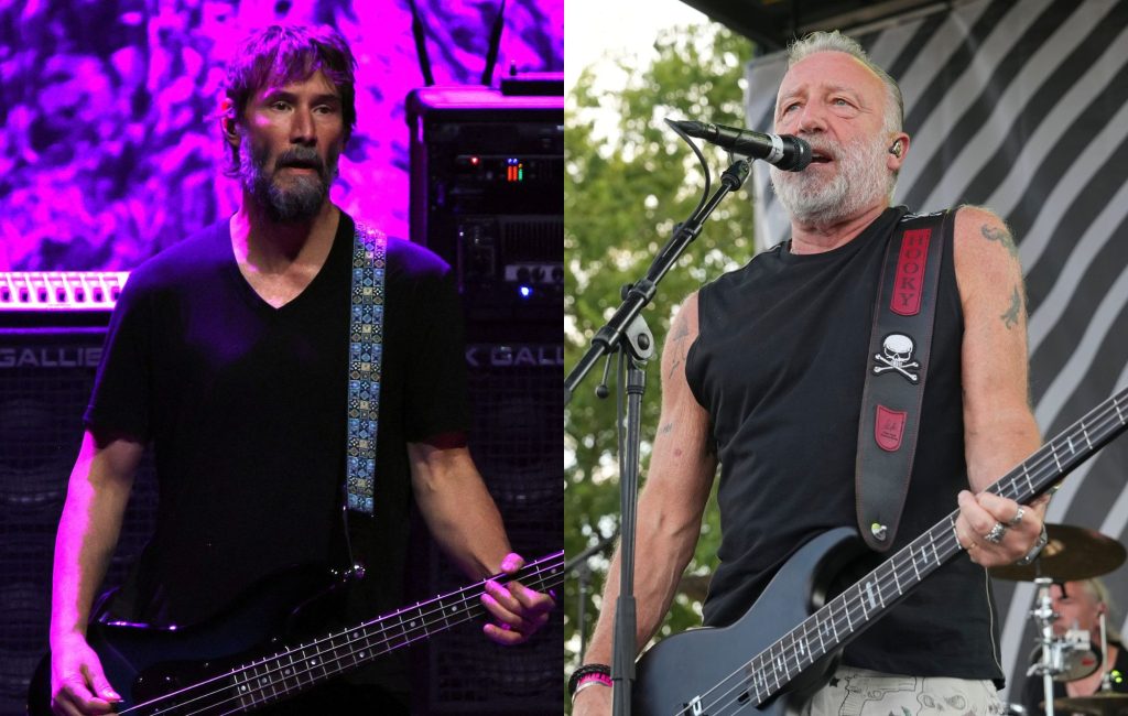 Keanu Reeves apresenta Peter Hook & The Light em San Francisco e assiste a show de 26 músicas