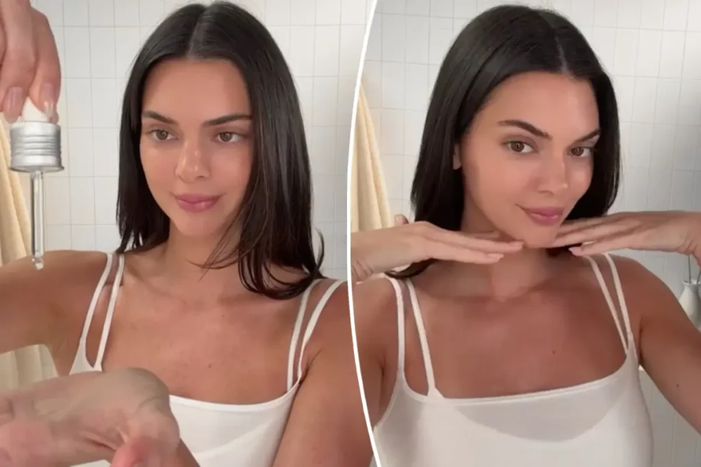 Kendall Jenner elogia sérum da Anua para peles irritadas: Funciona de verdade