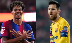 Lamine Yamal supera Messi e se torna o mais jovem a marcar 50 gols pelo Barcelona
