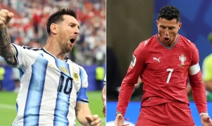 Ronaldo chega à pausa internacional com 146 gols e Messi se despede da Argentina