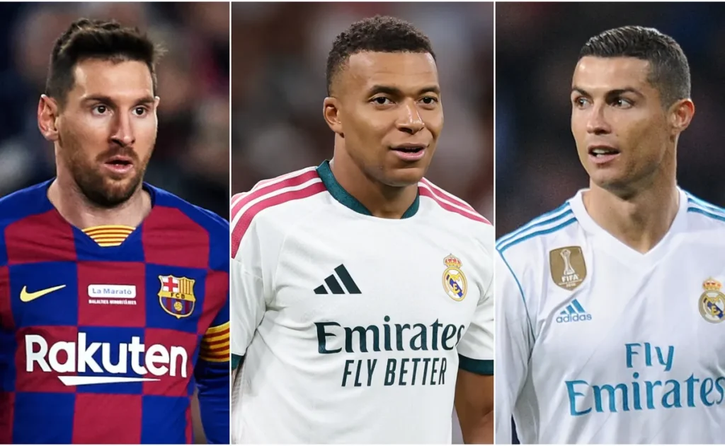 Mbappé entra para o top 5 de artilheiros da Champions e se aproxima de Messi e Cristiano Ronaldo