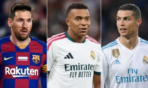 Mbappé entra para o top 5 de artilheiros da Champions e se aproxima de Messi e Cristiano Ronaldo