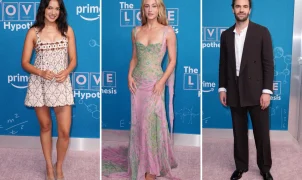 Premiere de The Love Hypothesis em Nova York reúne Lili Reinhart e Tom Bateman
