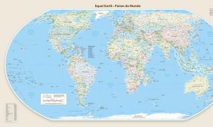 ONU aprova mudança em mapa-múndi para corrigir distorções na representação de continentes