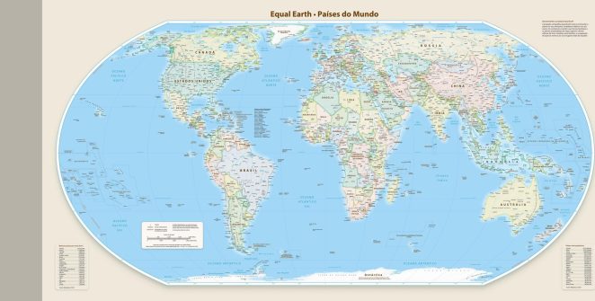 ONU aprova mudança em mapa-múndi para corrigir distorções na representação de continentes