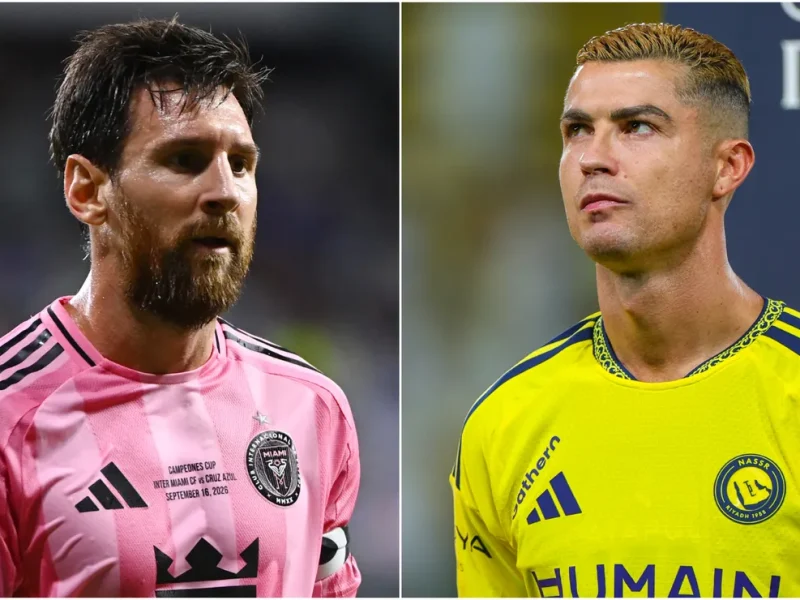 Messi marca 100º gol pelo Inter Miami em 115 jogos e iguala feito de Ronaldo no Al Nassr