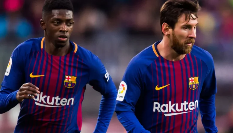 Dembele revela lição de Messi que mudou sua carreira no Barcelona