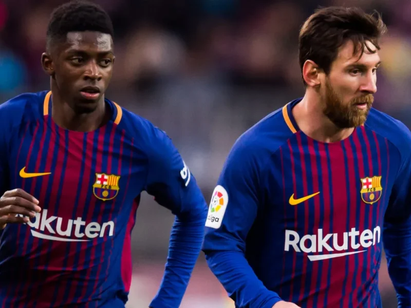 Dembele revela lição de Messi que mudou sua carreira no Barcelona