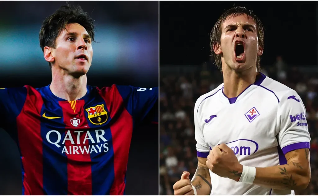 Mastantuono supera recorde de Messi e se torna argentino mais jovem a marcar hat-trick nas cinco grandes ligas