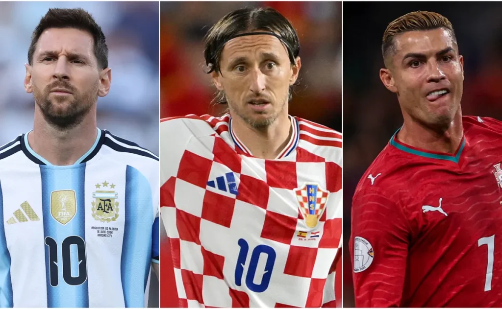 Modric se aproxima de Messi em número de jogos por seleções, mas recorde de Ronaldo segue distante