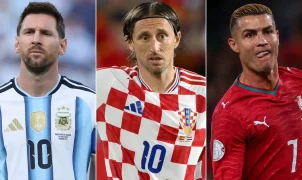 Modric se aproxima de Messi em número de jogos por seleções, mas recorde de Ronaldo segue distante