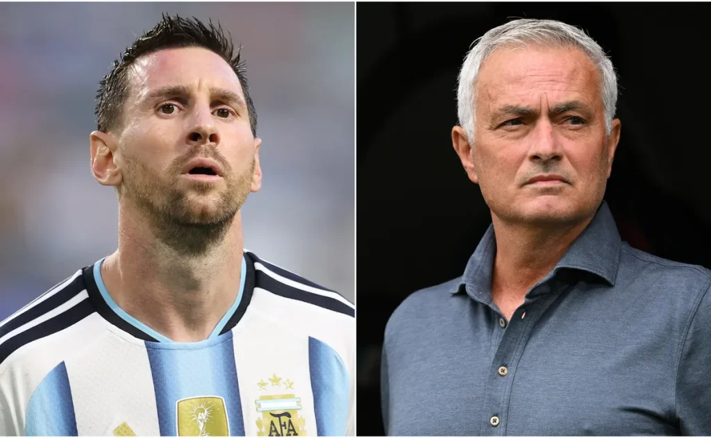 Mourinho diz que passará a assistir à MLS para ver Messi nos últimos anos de carreira