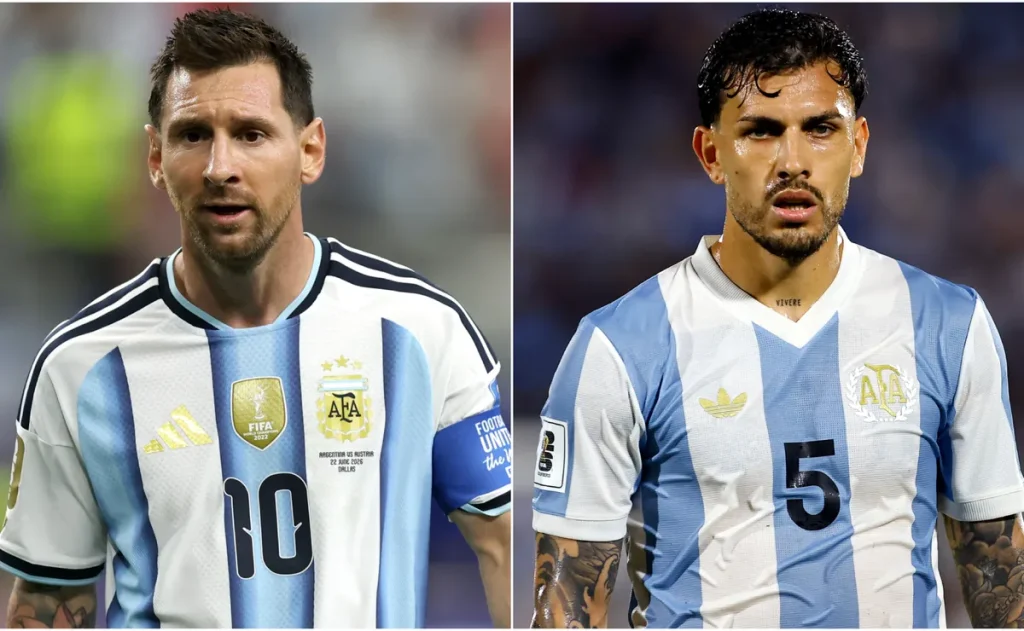 Paredes admite que pode deixar seleção argentina após aposentadoria de Messi