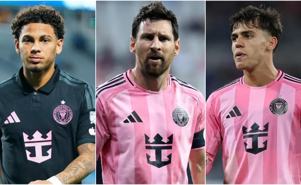 Messi perde dois companheiros: Inter Miami confirma saídas de Noah Allen e David Ruiz