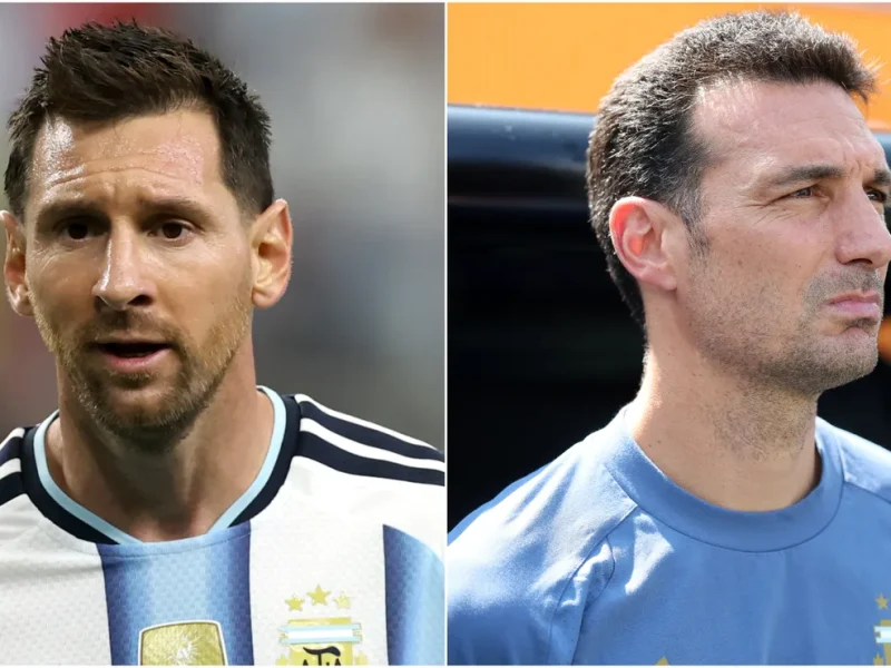 AFA anuncia amistosos da Argentina pós-Messi na segunda-feira; futuro de Scaloni segue indefinido