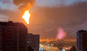 Ukraine launches largest ever drone attack on Moscow, Russia says