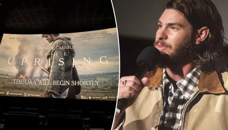 Andrew Garfield enfrenta críticas após dizer a bilionários que deveriam temer seu novo filme