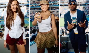Latto e Grace Ann Nader marcam presença no camarote da Emirates no US Open