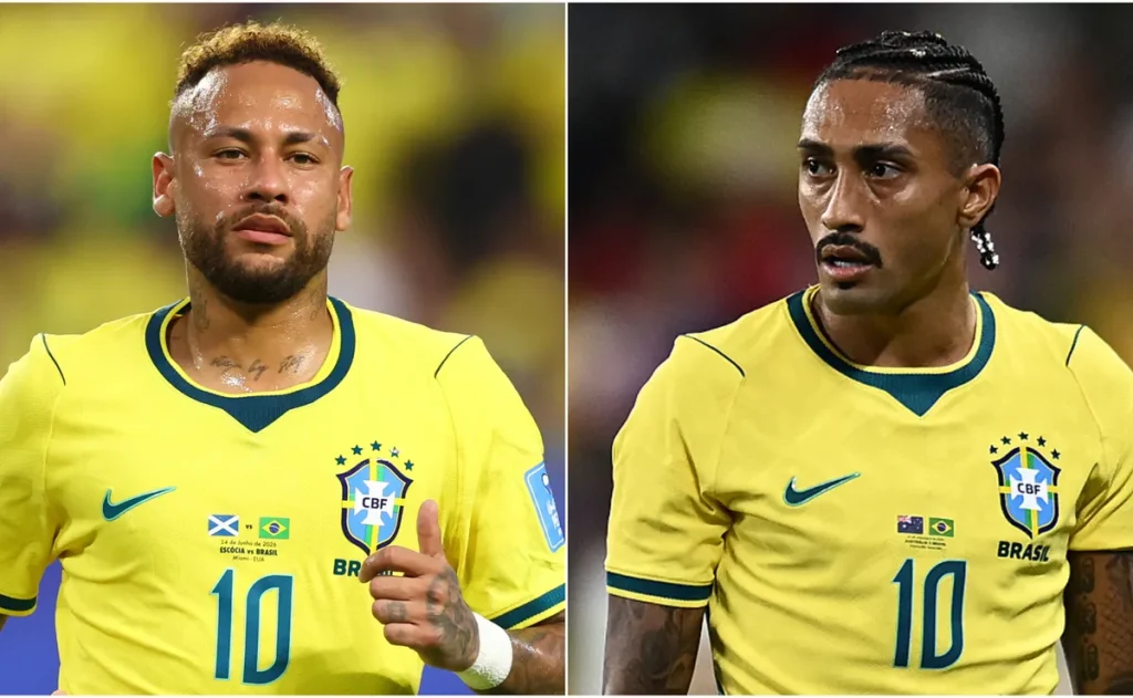 Raphinha herda a camisa 10 da Seleção e encerra ciclo de Neymar