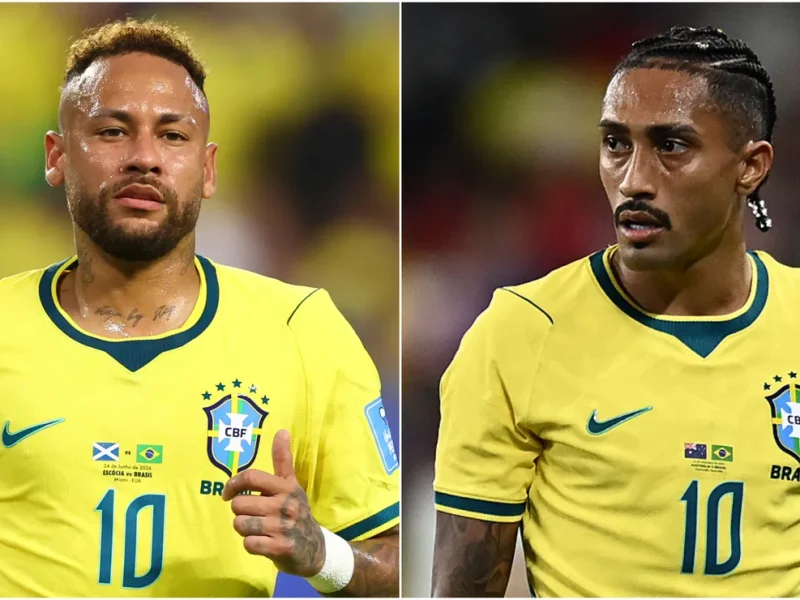 Raphinha herda a camisa 10 da Seleção e encerra ciclo de Neymar