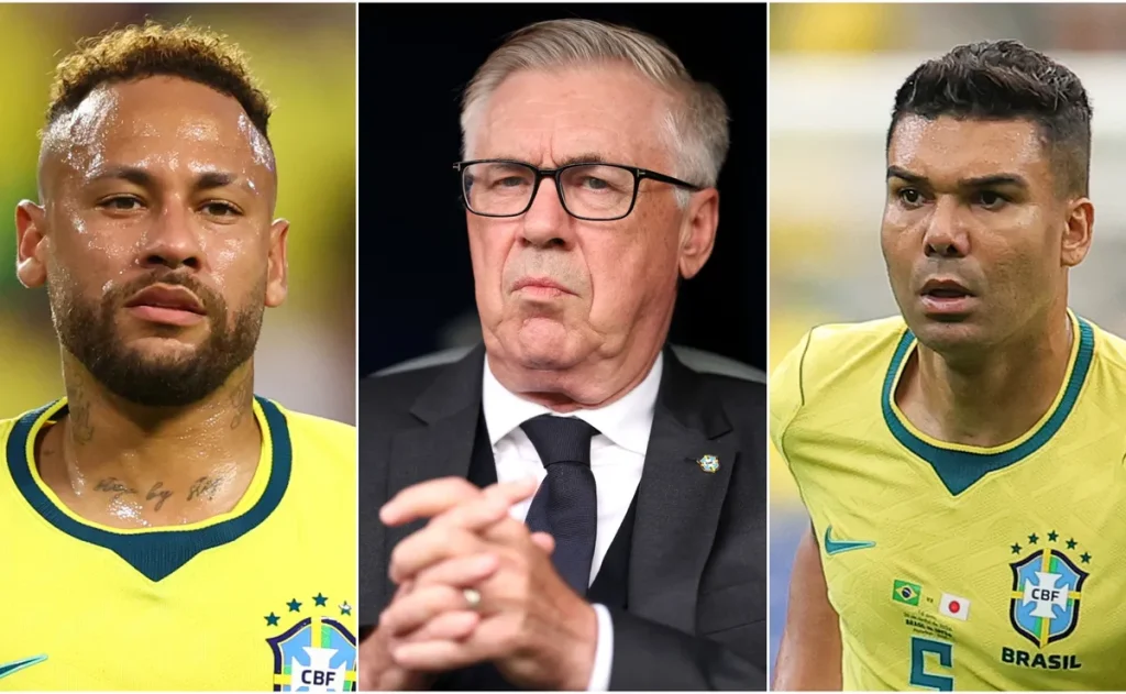 Ancelotti corta 15 nomes da Copa de 2026 e convoca oito estreantes na Seleção
