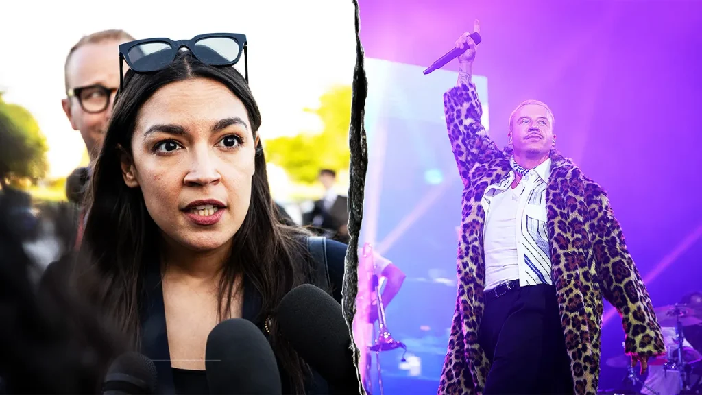 Ocasio-Cortez critica Robert Kraft e defende Macklemore após saída de turnê de Ed Sheeran