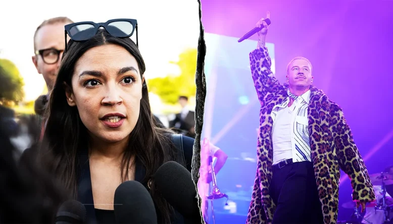Ocasio-Cortez defends Macklemore, slams Robert Kraft over Ed Sheeran tour drop