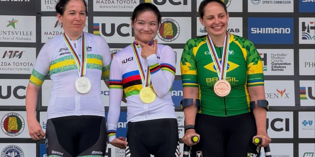 Brasil conquista cinco medalhas no Mundial de paraciclismo de estrada nos EUA