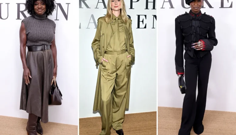 Ralph Lauren abre Semana de Moda de Nova York com Cynthia Erivo e Viola Davis na primeira fila