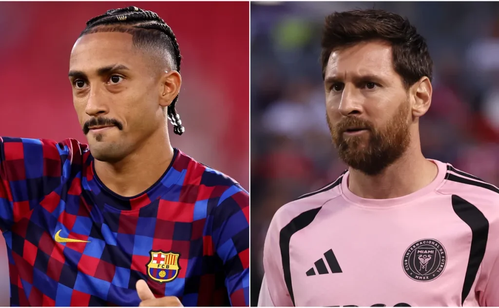 Raphinha faz hat-trick perfeito e alcança feito inédito na história do Barcelona