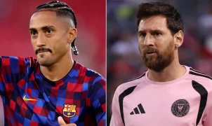Raphinha faz hat-trick perfeito e alcança feito inédito na história do Barcelona