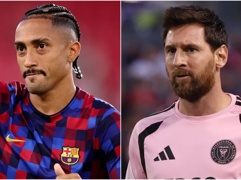Raphinha faz hat-trick perfeito e alcança feito inédito na história do Barcelona