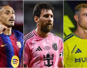 Raphinha iguala marca de Messi e mira recorde de Cristiano Ronaldo na LaLiga