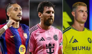 Raphinha iguala marca de Messi e mira recorde de Cristiano Ronaldo na LaLiga