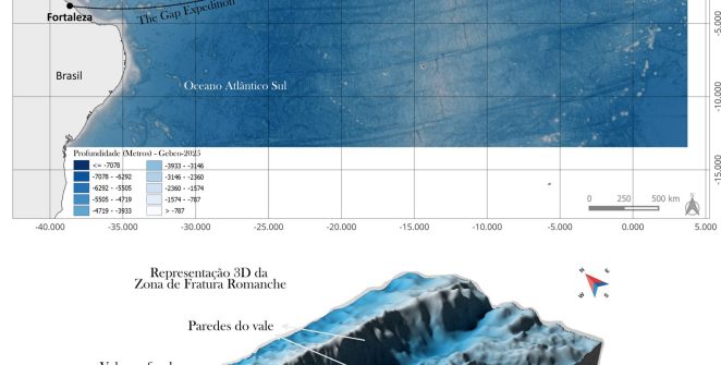Expedição brasileira vai mapear a Zona de Fratura Romanche no Atlântico