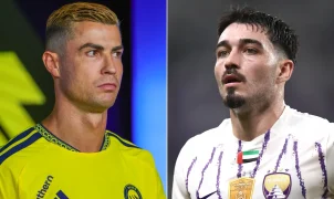Ronaldo se envolve em novo entrevero com Palacios em goleada do Al Ain sobre o Al Nassr