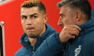 Ronaldo faz trabalho individual em hotel após ausência em treino de Portugal antes de duelo com a Dinamarca