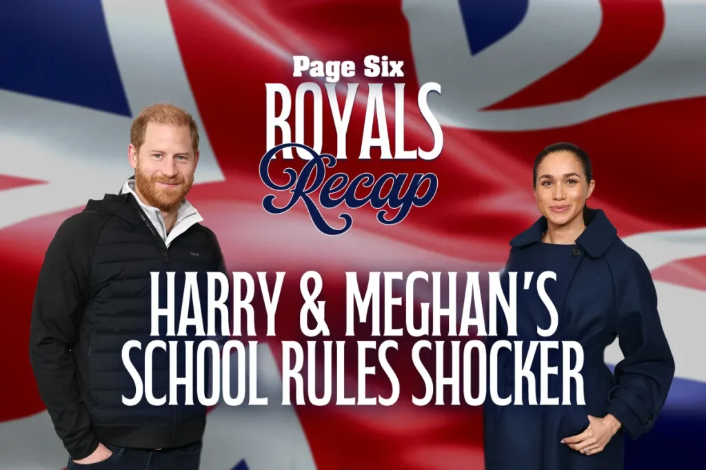 Escola na região de Harry e Meghan alerta pais sobre novas regras para alunos de famílias famosas