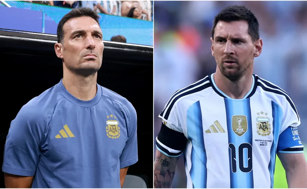 Scaloni define primeira convocação da Argentina sem Messi após fim da era do camisa 10