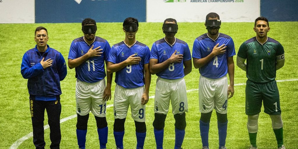 Seleção brasileira de futebol de cegos enfrenta a Costa Rica por vaga na final da Copa América