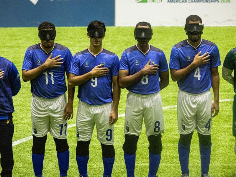Seleção brasileira de futebol de cegos enfrenta a Costa Rica por vaga na final da Copa América