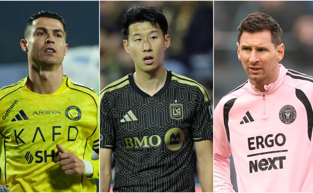 Son Heung-min admite Messi como melhor da história, mas mantém Ronaldo como ídolo
